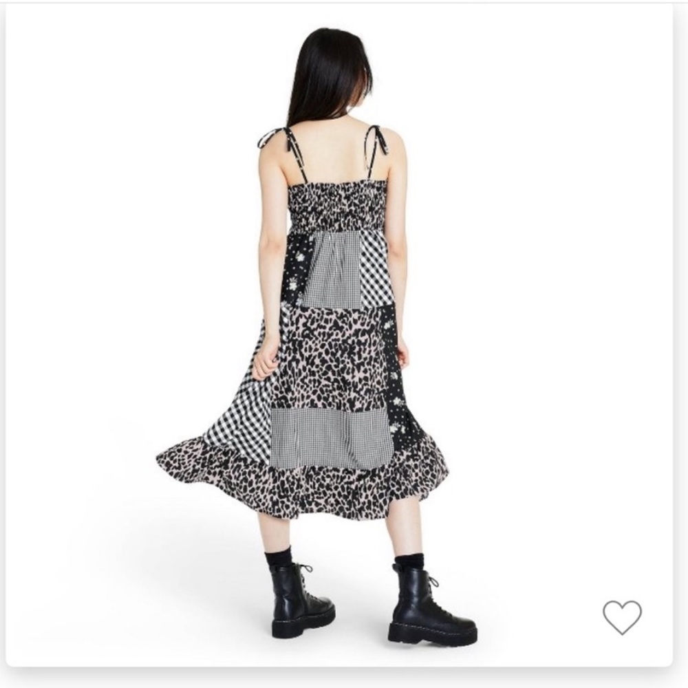 Sandy Liang x Target Patchwork Sleeveless Dress M - Picture 2 of 6